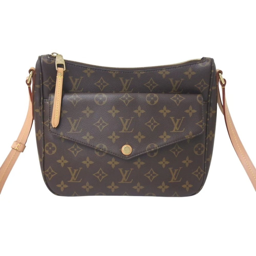 Louis Vuitton Brown Canvas Monogram Bag Shoulder Mabillon